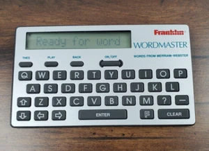 Vtg 1991 Franklin WordMaster WM-1015 Words From Merriam-Webster Tested Clean - Picture 1 of 3