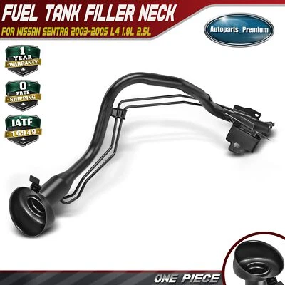 Pescoço de enchimento do tanque de combustível para Nissan Sentra 2003 2004 2005 L4 1.8L 2.5L 172218U600 - Imagem 1 de 4