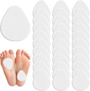 5-15 pares de almohadillas metatarsianas para pies, alivio del dolor cojín bola de pie de fieltro de 0,2" de espesor - Imagen 1 de 6
