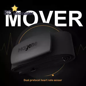 Magene H64/S3 ANT+ Bluetooth 4.0 Sensor de Ritmo Cardíaco Monitor Correa para el Pecho IP67 A3GU - Imagen 1 de 15