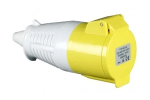 DBG 240.085 32A 110V 2P+E 3-Pin In-Line Socket (IP44) - Imagen 1 de 1