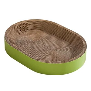Cardboard Cat Scratcher Bed Playing Sleeping Couch for Small Medium Large Cats - Picture 1 of 52