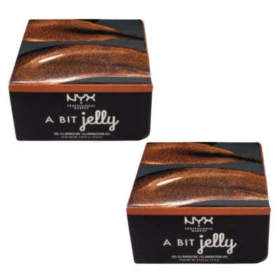 Pack of 2 NYX A Bit Jelly Gel Illuminator, Bronze ABJGI03 - Image 1 of 4