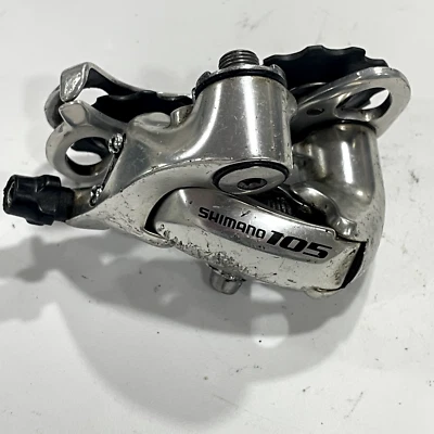 Shimano RD-5501 105 9 speed Triple Rear Derailleur Short Cage Silver - Image 1 of 4