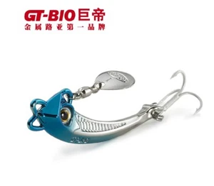 10g Spinner Spinnerbait Fishing Bait Freshwater Saltwater GT-BIO Lure Moon B - Picture 1 of 12