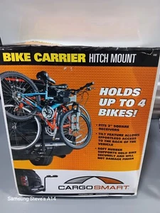 CARGO SMART BIKE CARRIER HITCH MOUNT HOLDS UP TO 4 BIKES - Picture 1 of 2