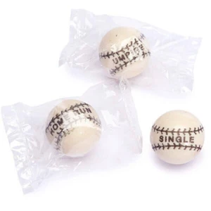 Envoltura de béisbol Home Run 4 libras bolas de goma 1" caramelo a granel bolas de goma ENVÍO GRATUITO 48 ESTADOS - Imagen 1 de 6