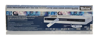 Tevion MD81335 DVD Rekorder HDD 160GB NEU UNBENUTZT 1Jahr Garantie - Bild 1 von 4