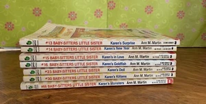The Baby-Sitters Little Sister Club Ann.M.Martin Books 90s #13-16 23,30, 66 - Picture 1 of 9
