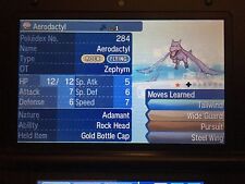 6IV Shiny Aerodactyl Pokemon Brilliant Diamond and Shining Pearl