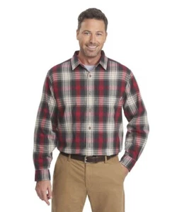 Camisas de franela Woolrich Rock Pass para hombre talla pequeña - Imagen 1 de 4