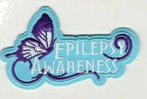 EPILEPSY AWARENESS Iron On Patch  Medical  - Picture 1 of 1