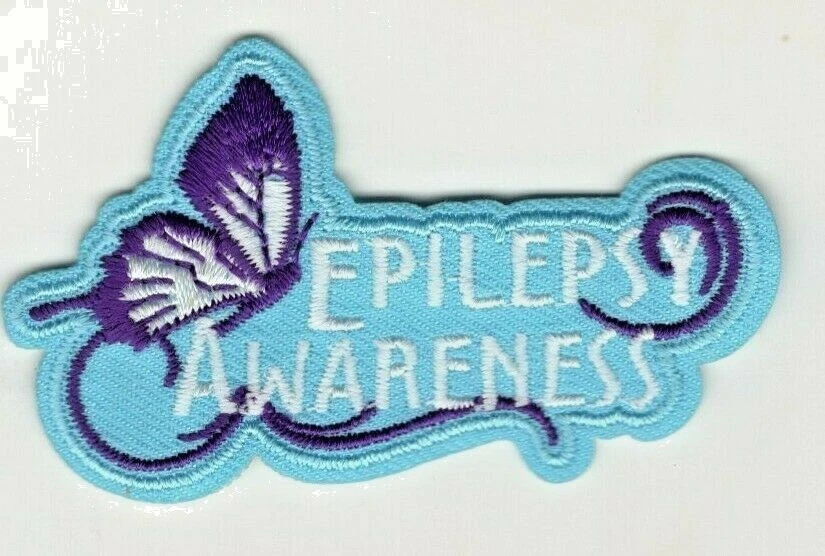 EPILEPSY AWARENESS Iron On Patch  Medical  - Image 1 of 1