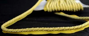 1/4 inch BC10008/34 Yellow Lip Cord Trim - Picture 1 of 1