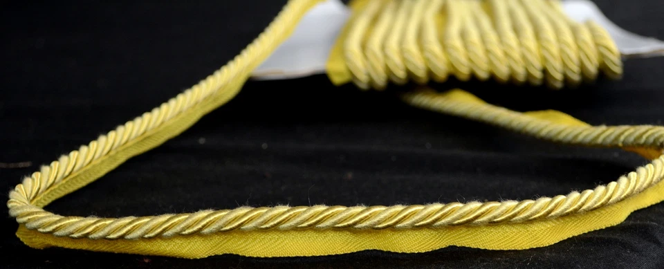 Acabamento de cabo labial amarelo 1/4 de polegada BC10008/34 - Imagem 1 de 1