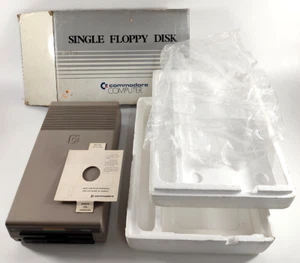 Commodore 64 1541 Single Floppy Disk Drive In Box Without Power Supply - Picture 1 of 6
