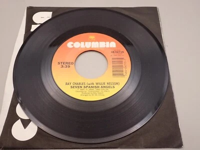 1984 Ray Charles - Who Cares - Columbia (45RPM 7”  Single)   F5C - Imagem 1 de 4