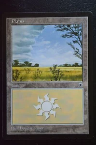 Magic The Gathering MTG PLAINS (CLOUDS LEFT) Portal LP Lightly Played - Picture 1 of 2