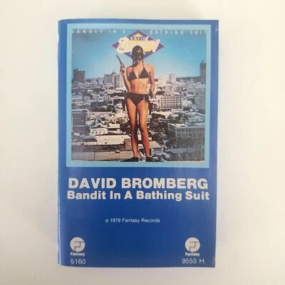 David Bromberg - Rare Blue Cassette - Bandit In A Bathing Suit - Image 1 of 3