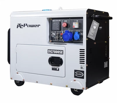 ICT Power 6500W DG7800SE Stromgenerator Diesel neu - Bild 1 von 4