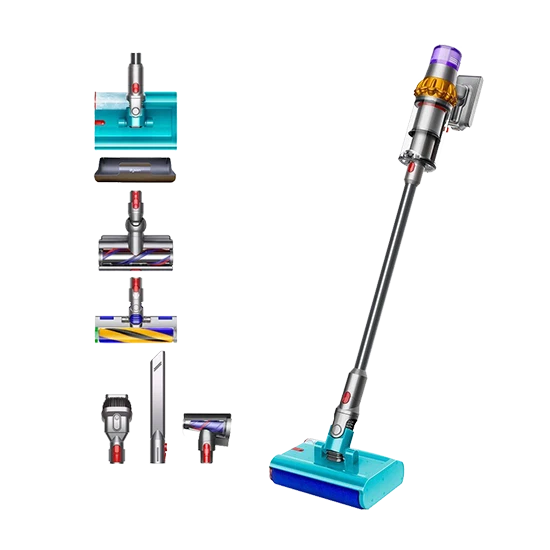 Dyson Vacuum Cleaner V15s Detect Dry and Wet Submarine 448798-01 - Nickel-Satin