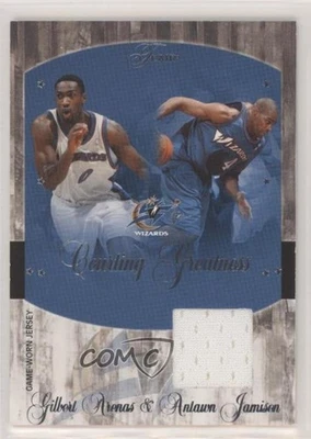 Camisetas Flair Courting Greatness 2004 (camiseta) Gilbert Arenas Antawn Jamison Foto 1 de 2
