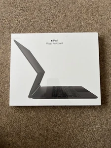 Genuine Apple iPad Magic Keyboard For iPad Pro 6th Gen 12.9" - British - Black - Picture 1 of 3