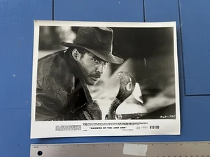 Rare Vintage 1981 Indiana Jones Raiders of the Lost Ark Promo B&W Snake Photo - Picture 1 of 13