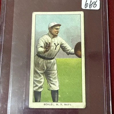 1909-11 T206 Admiral Schlei 150 Back Fielding (RC) - Image 1 of 4