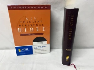 NIV Thinline Reference Bible (New International Version) by Zondervan - Imagen 1 de 13