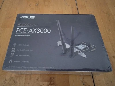 ASUS PCE-AX3000 Dual-Band Wi-Fi 6 (802.11ax) PCI-E Adapter w/ External Antennas - Image 1 of 4