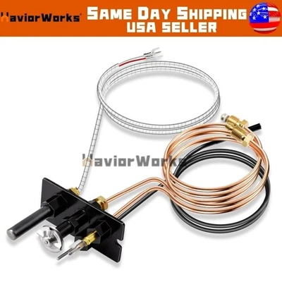 10002265 Propane Gas Pilot Assembly for HHT, Majestic, Temco, Vermont Castings