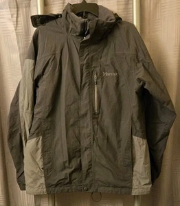 Marmot MemBrain Regenjacke Herren Medium Regular Fit Kapuze Full Zip Outdoor - Bild 1 von 14