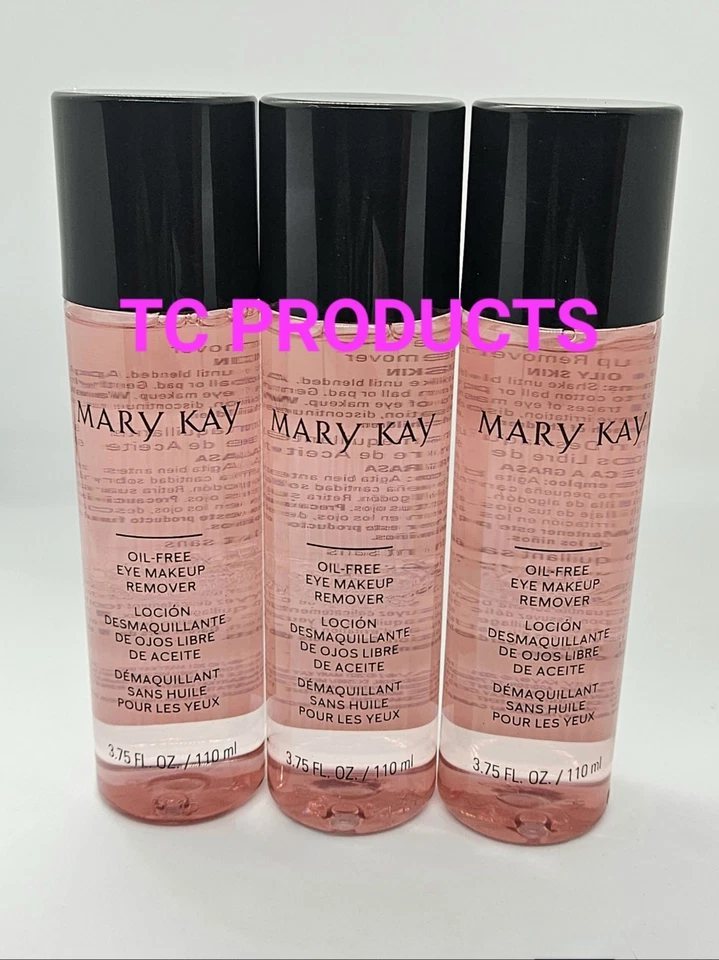 LOTE DE 3 desmaquillantes de ojos Mary Kay sin aceite 3,75 fl oz NUEVO EN CAJA Foto 1 de 3