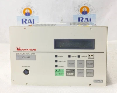 EDWARDS SCU-800 TURBOMOLECULAR PUMP CONTROL UNIT | YT49-Z2-Z00 FREE SHIPPING - Image 1 of 4