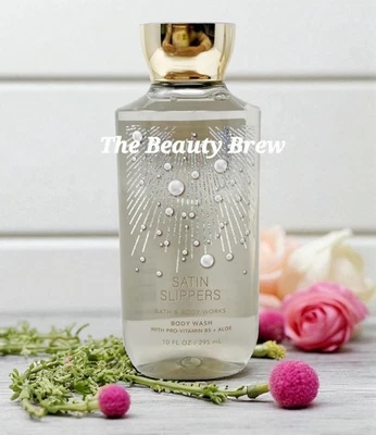 New Bath and Body Works Satin Slippers Shower Gel, Body Wash 10 fl oz - Image 1 of 4