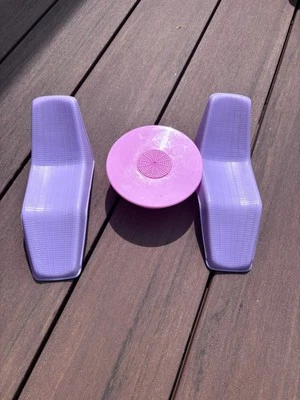 Vintage Barbie 1987 California Dream Patio Pool Party Furniture Set VGUC - Image 1 of 2