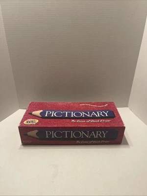 Juego de mesa vintage Pictionary edición 1993-1997 Milton Bradley EE. UU. Foto 1 de 4