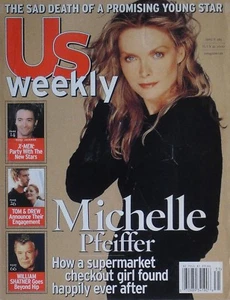 MICHELLE PFEIFFER July 2000 US WEEKLY Magazine WILLIAM SHATNER / HUGH JACKMAN - Picture 1 of 1