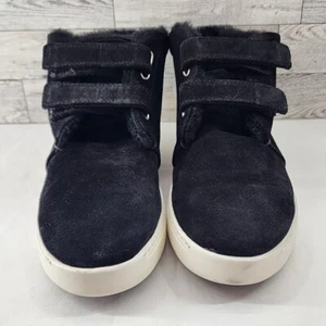 Rag & Bone Kent Desert Suede Shearling Boot Sneakers Womens 40EU/10US Black - Picture 1 of 14