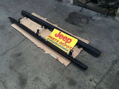 2014 JEEP WRANGLER  JK UNLIMITED 4 Door OEM ROCK RAIL sliders Rubicon SIDE STEP - Image 1 of 4