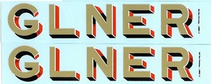 5" LNER Letters (unit = Pair) - Picture 1 of 1