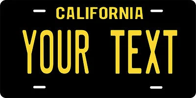 California 1963 License Plate Personalized Custom Car Auto Bike Motorcycle Moped - Image 1 of 4