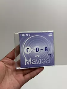 Disco grabable Sony Mini CDR CD-R para cámara Mavica 156mb NUEVO sellado - Imagen 1 de 2