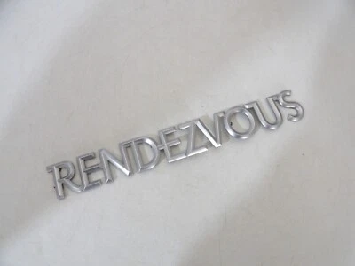 Puerta lateral emblema Buick Rendezvous 2002 2003 2004 2005 2006-2007 OEM C87-1 Foto 1 de 4