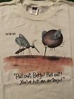 Vintage 1982 Moskito Bug Humor lustig obskures Zitat Wort Shirt