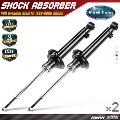Amortiguador trasero derecho y derecho 2 piezas puntal para Hyundai Sonata 1999-2000 2,4 L 2,5 L Foto 1 de 4