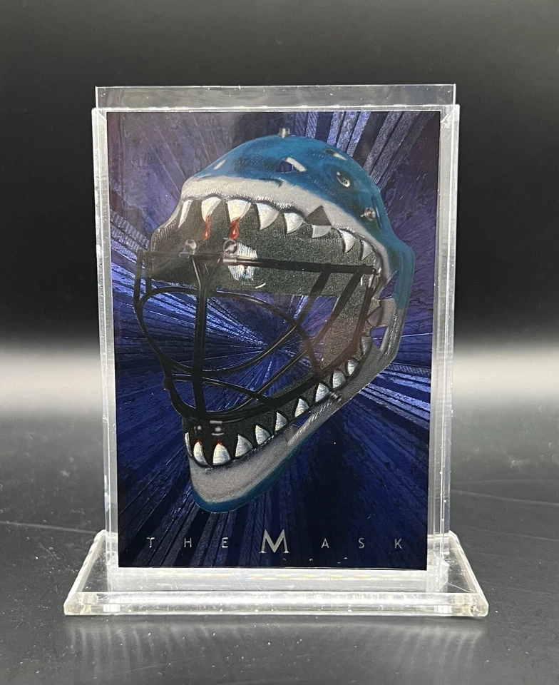 2001-02 In The Game Be A Player The Mask Brian Hayward San Jose Sharks - Image 1 of 2