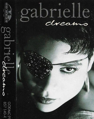 Gabrielle ‎Dreams CASSETTE SINGLE Electronic Pop Euro-Pop Go! Beat ‎  - Image 1 of 4
