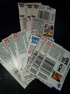 Lot of 10 Vintage Purina Bonz Dog Bones NED Coupons - Picture 1 of 3